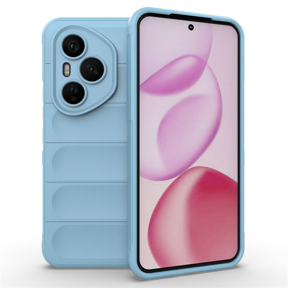 Soft TPU Rugged Phone Back Cover Case - For Honor 400 Pro (Global)