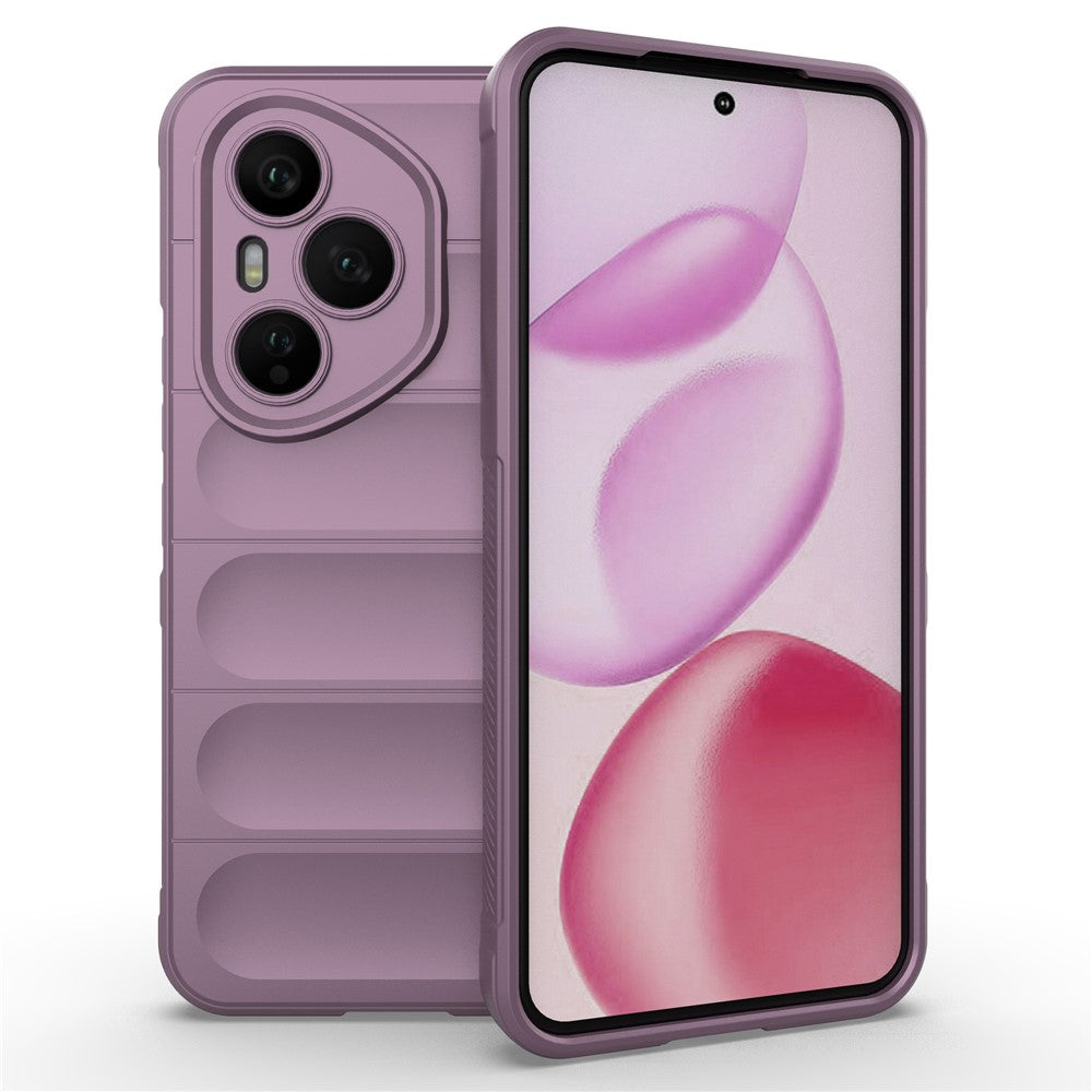 Soft TPU Rugged Phone Back Cover Case - For Honor 400 Pro (Global)