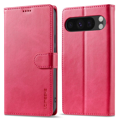 LC.IMEEKE Calf Texture PU Leather Wallet Case - For Google Pixel 10 Pro XL