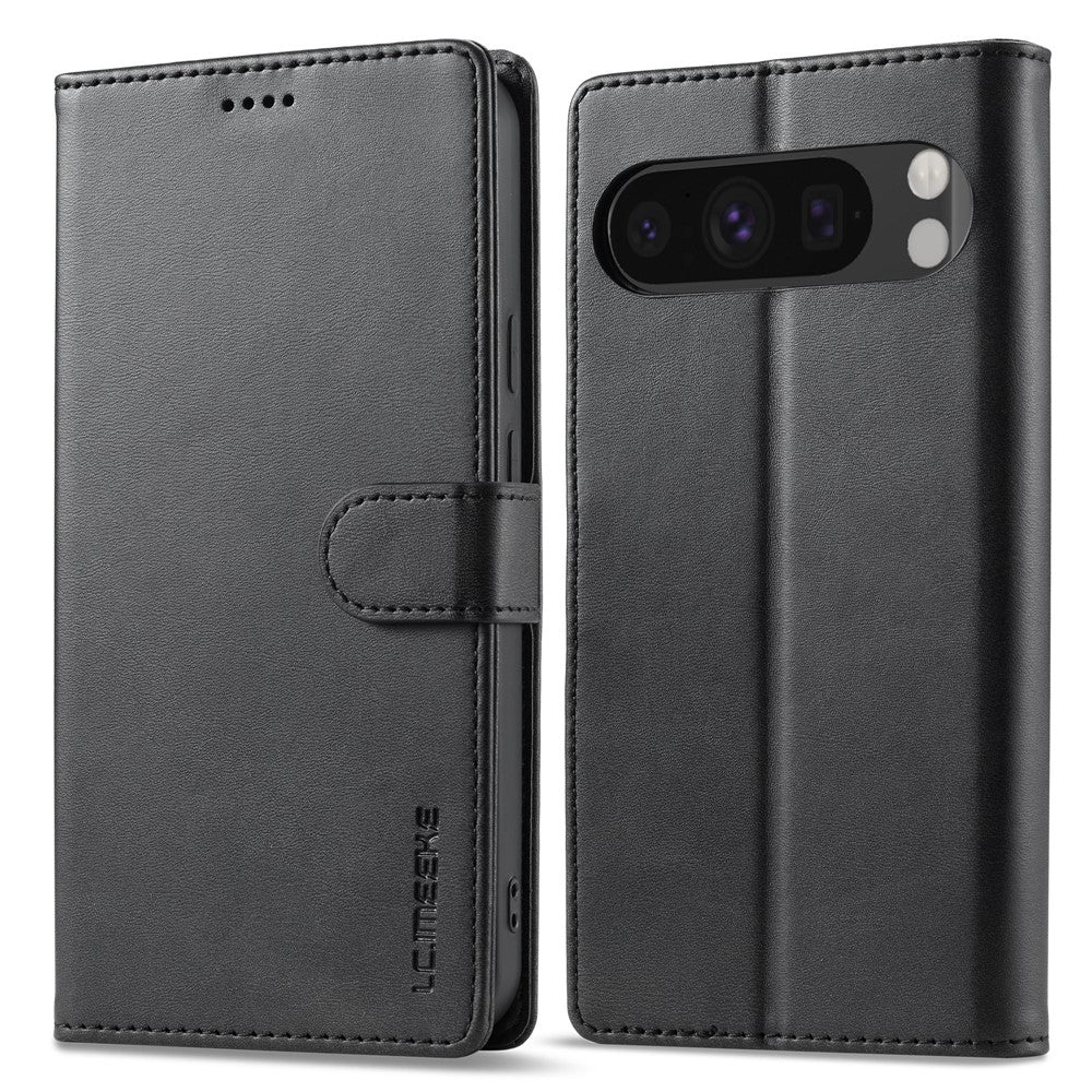 LC.IMEEKE Calf Texture PU Leather Wallet Case - For Google Pixel 10 Pro XL