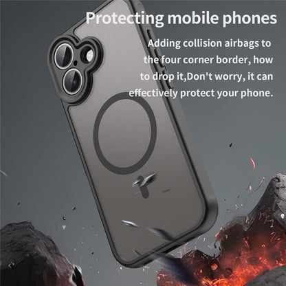 PC + TPU Matte Case Compatible with MagSafe - For iPhone 17