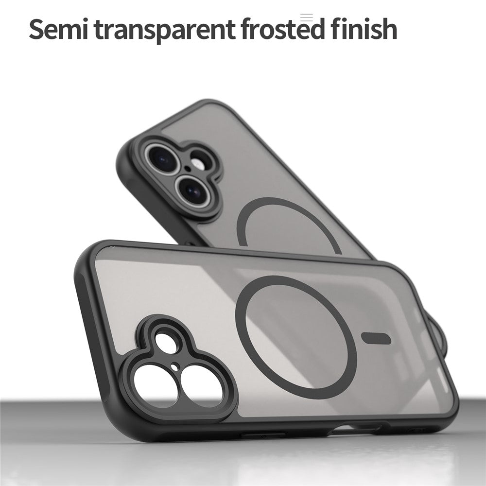 PC + TPU Matte Case Compatible with MagSafe - For iPhone 17