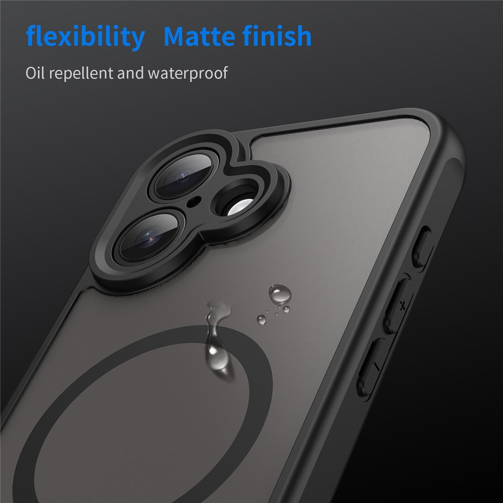 PC + TPU Matte Case Compatible with MagSafe - For iPhone 17