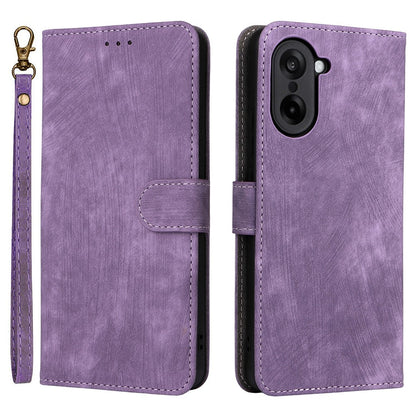 Wallet RFID Blocking PU Leather Cover with Strap - For OnePlus Nord CE5 / Ace 5 Racing