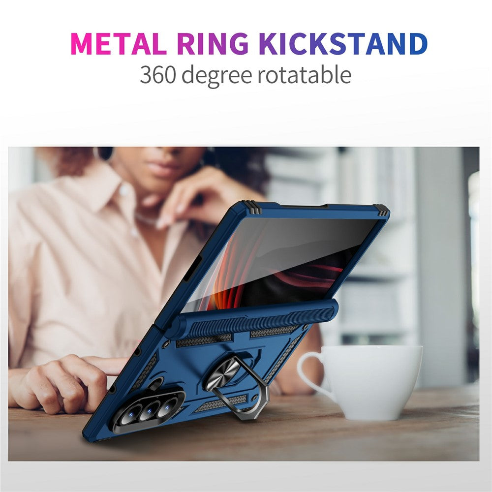 PC + TPU Case Phone Cover with Kickstand - For Samsung Galaxy Z Fold7