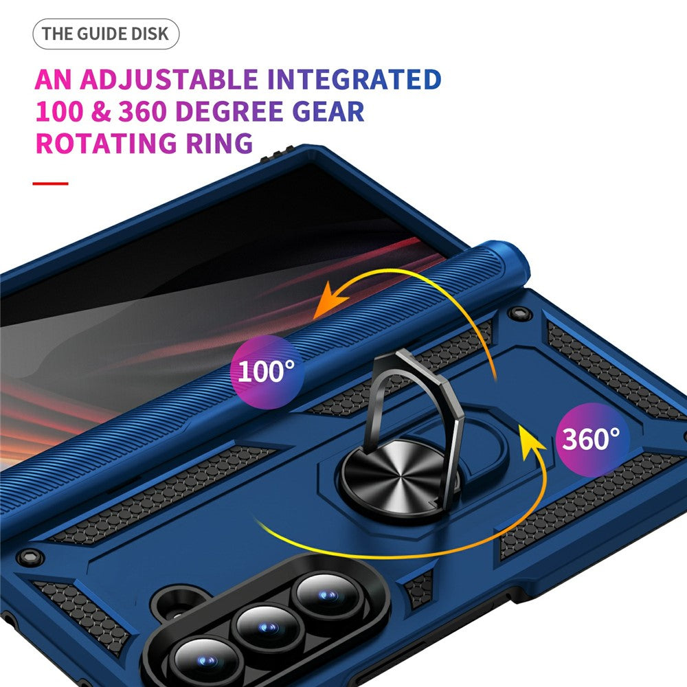 PC + TPU Case Phone Cover with Kickstand - For Samsung Galaxy Z Fold7