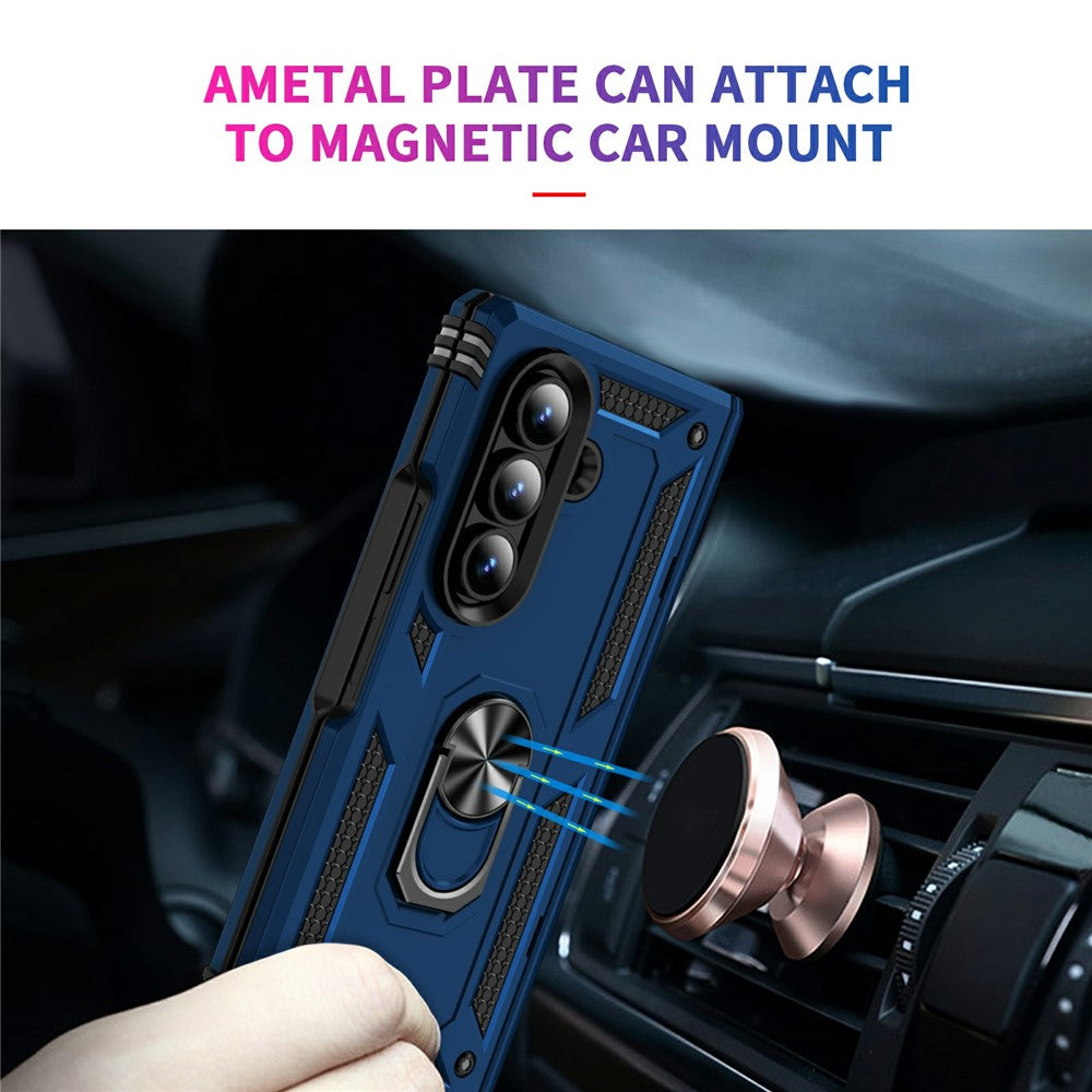 PC + TPU Case Phone Cover with Kickstand - For Samsung Galaxy Z Fold7
