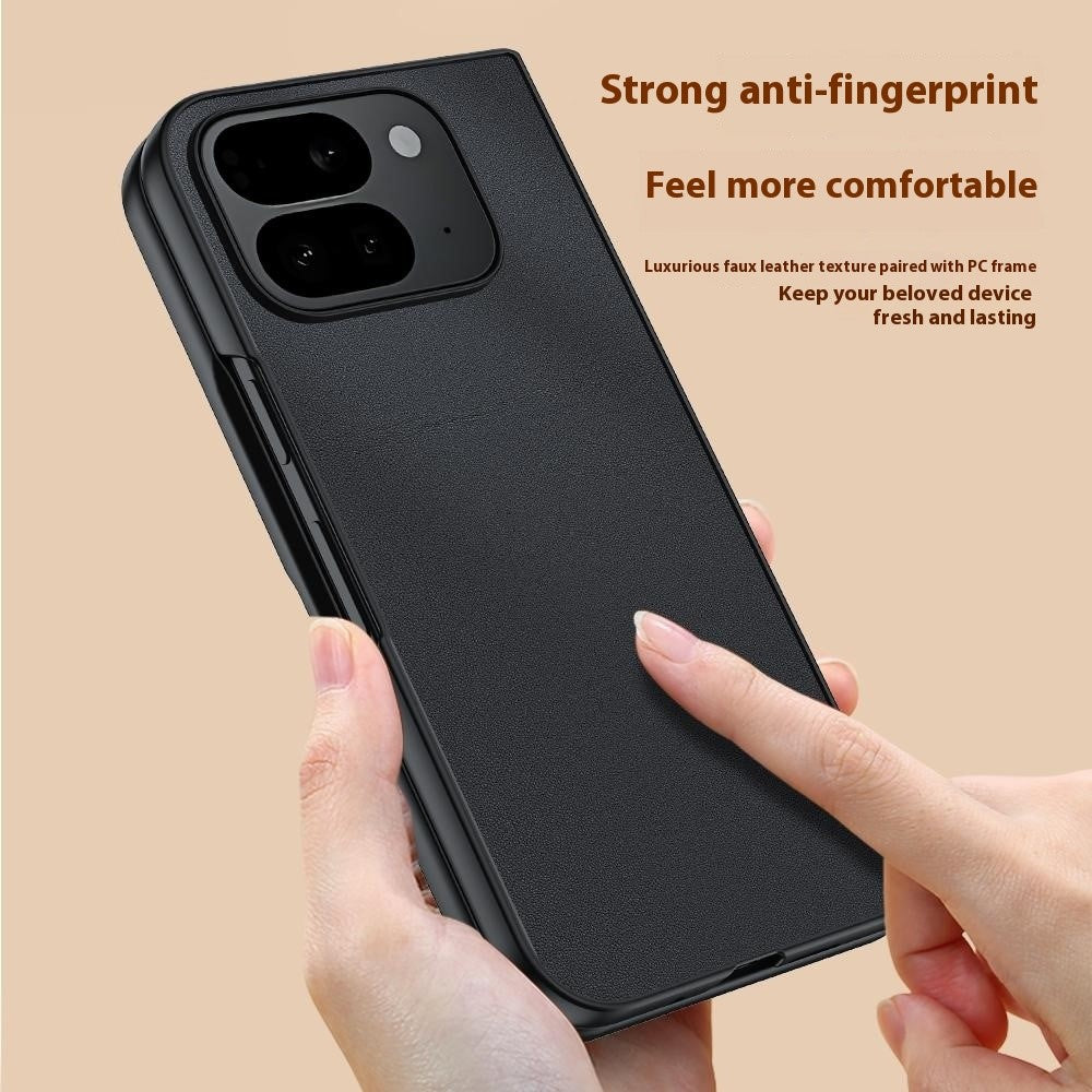 PU Leather Coated PC Folding Case - For Google Pixel 10 Pro Fold
