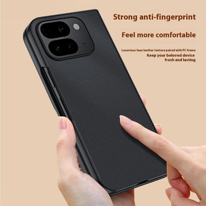 PU Leather Coated PC Folding Case - For Google Pixel 10 Pro Fold