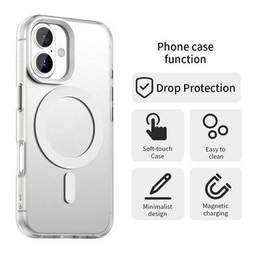 Candy PC + TPU Case Compatible with MagSafe - For iPhone 17