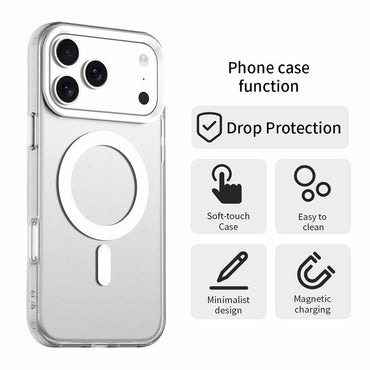 Candy PC + TPU Case Compatible with MagSafe - For iPhone 17 Pro