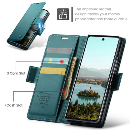 CaseMe 023 Series RFID Blocking PU Leather Wallet Case - For Samsung Galaxy Z Fold7