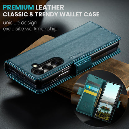 CaseMe 023 Series RFID Blocking PU Leather Wallet Case - For Samsung Galaxy Z Fold7