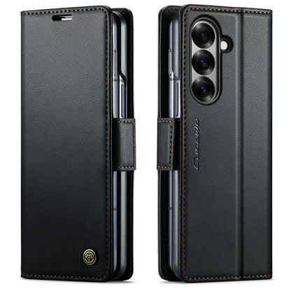 CaseMe 023 Series RFID Blocking PU Leather Wallet Case - For Samsung Galaxy Z Fold7