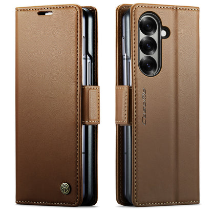 CaseMe 023 Series RFID Blocking PU Leather Wallet Case - For Samsung Galaxy Z Fold7