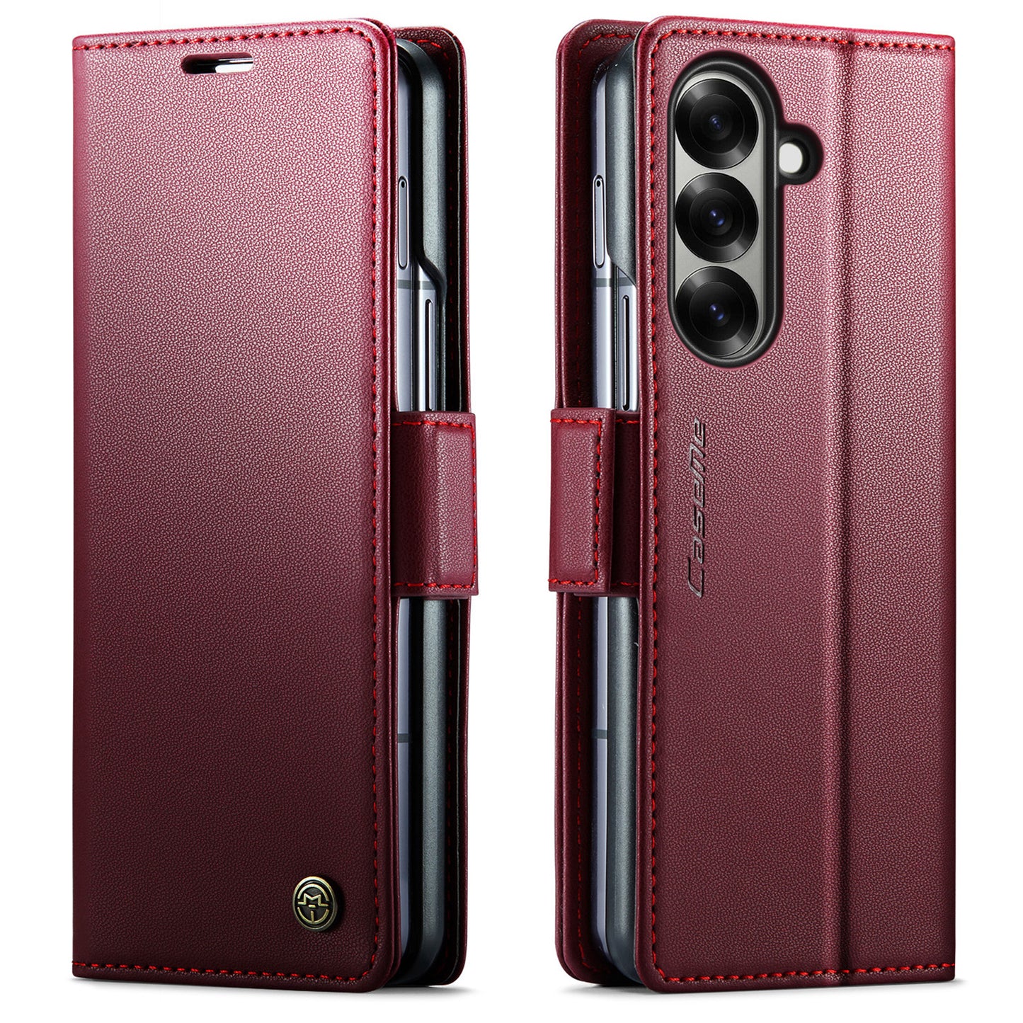 CaseMe 023 Series RFID Blocking PU Leather Wallet Case - For Samsung Galaxy Z Fold7