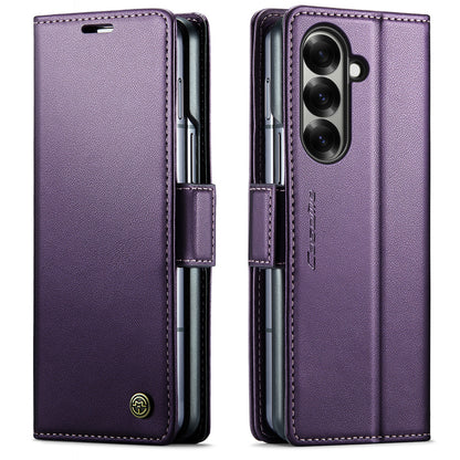 CaseMe 023 Series RFID Blocking PU Leather Wallet Case - For Samsung Galaxy Z Fold7
