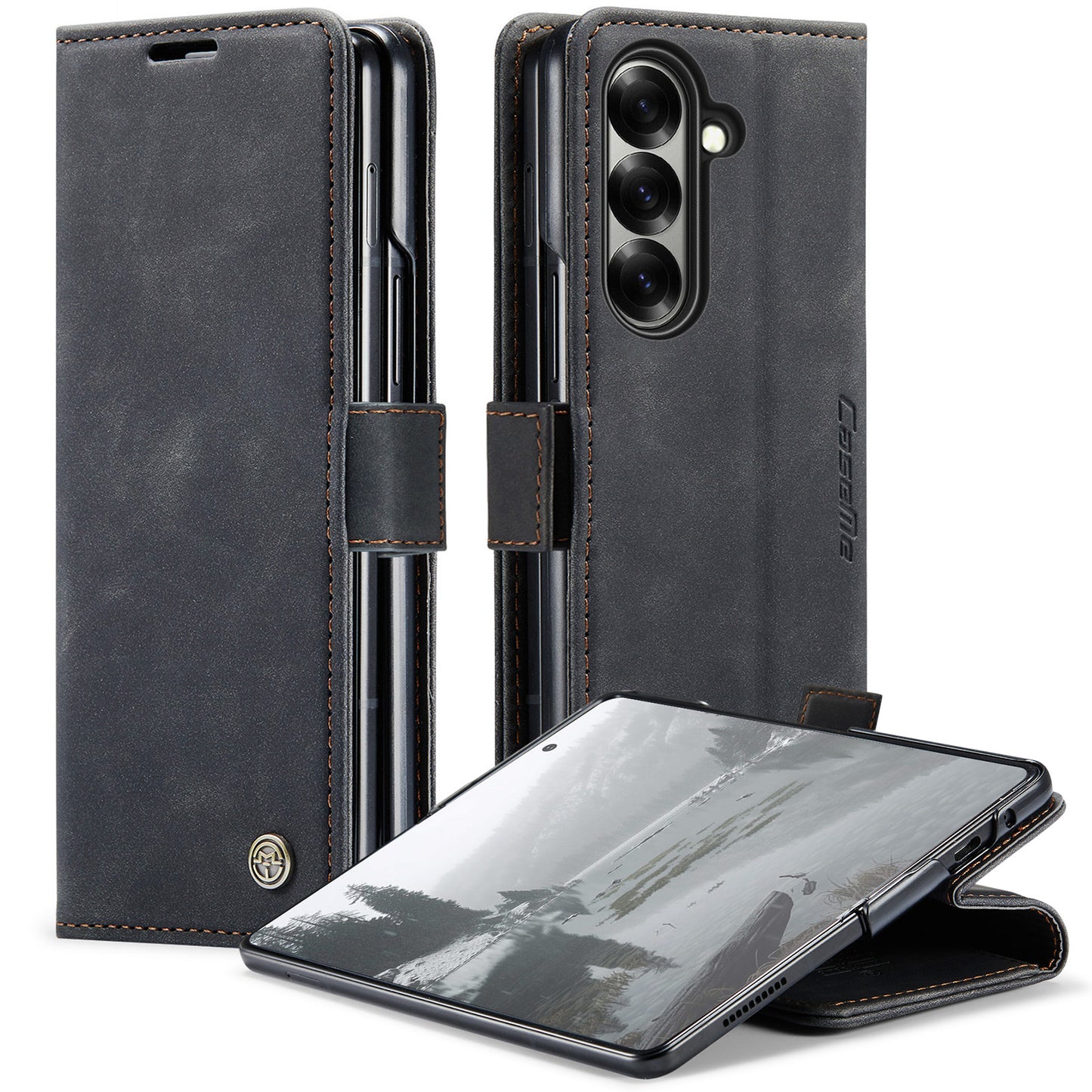 CaseMe 013 Series PU Leather Wallet Case - For Samsung Galaxy Z Fold7