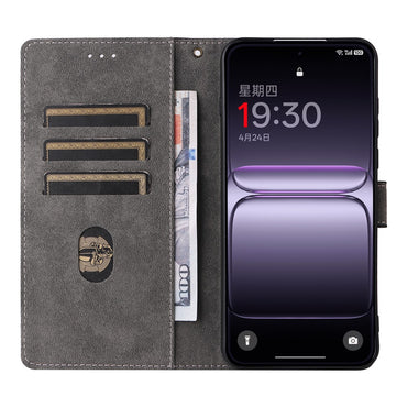 Wallet RFID Blocking PU Leather Cover with Strap - For OnePlus Nord 5 / Ace 5 Ultra