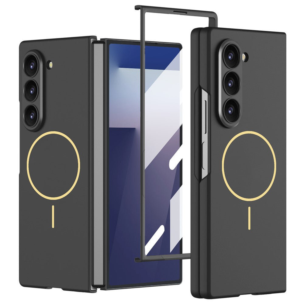 GKK Slim Hard PC + Tempered Glass Magnetic Case - For Samsung Galaxy Z Fold7