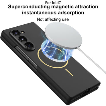 GKK Slim Hard PC + Tempered Glass Magnetic Case - For Samsung Galaxy Z Fold7