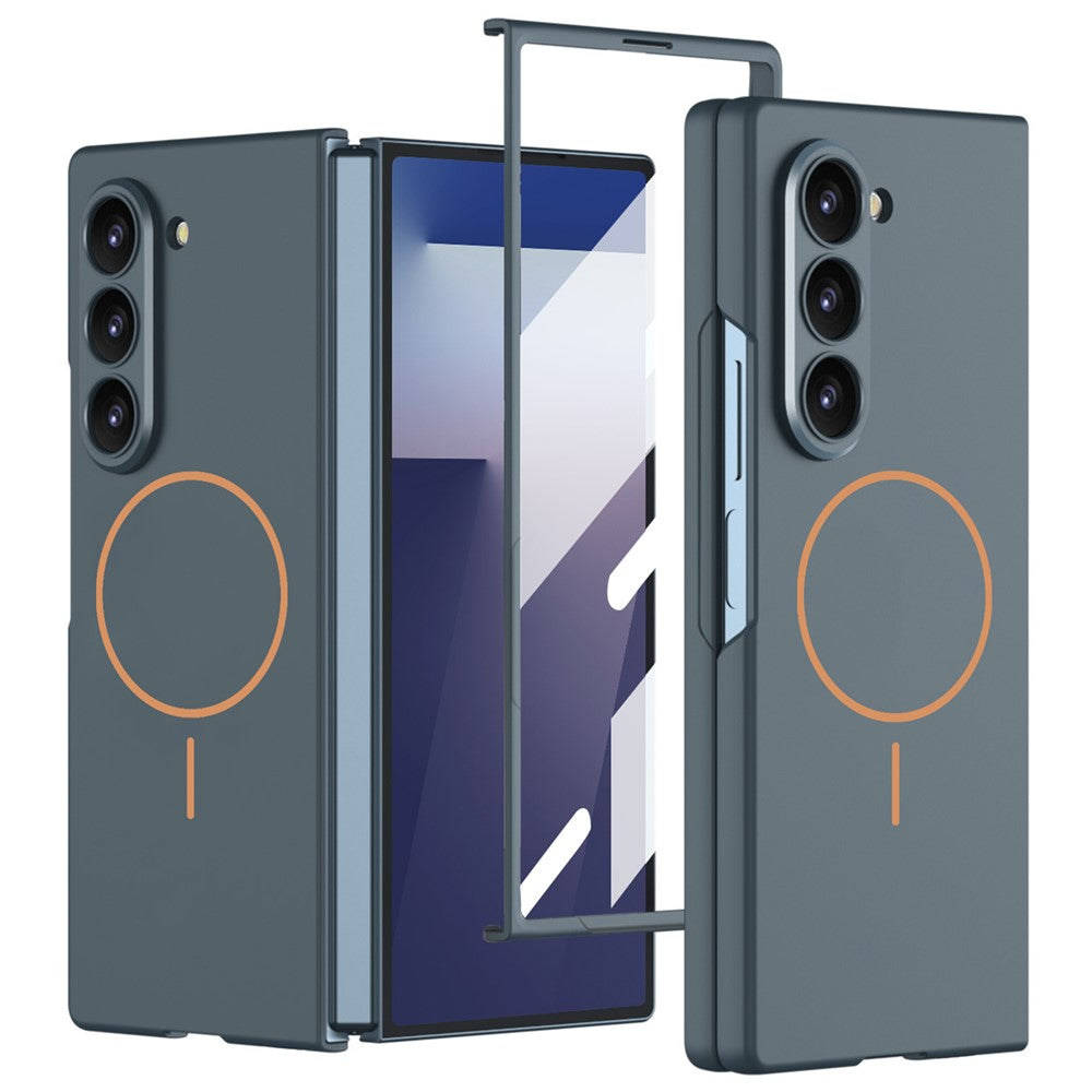 GKK Slim Hard PC + Tempered Glass Magnetic Case - For Samsung Galaxy Z Fold7