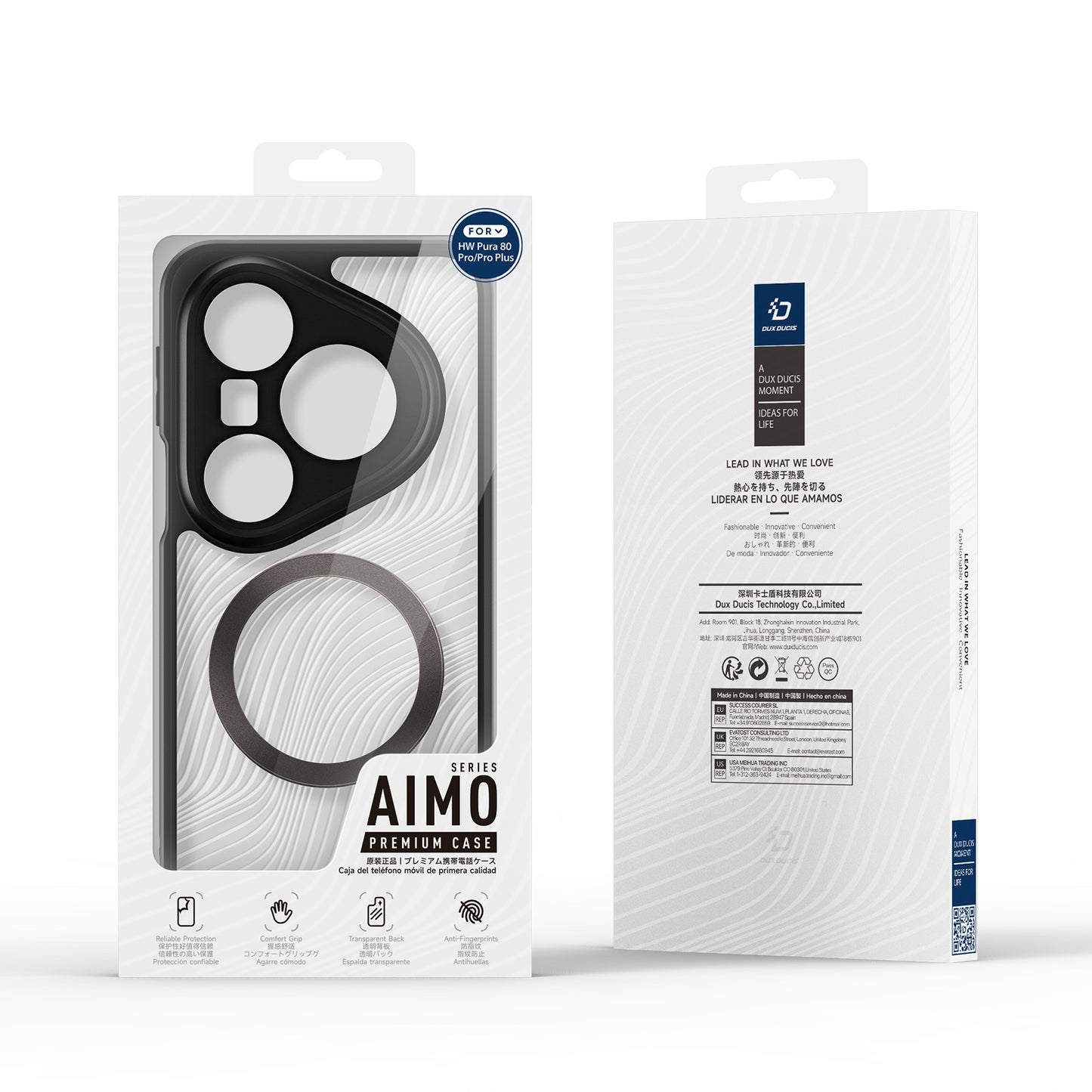 Dux Ducis Aimo Series PC + TPU MagSafe Case (REACH Certification) - For Huawei Pura 80 Pro / 80 Pro+
