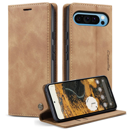 CaseMe 013 Series PU Leather Wallet Case - For Google Pixel 10 Pro XL