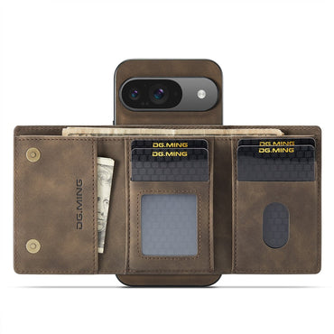 DG.MING M1 Series PU Leather Case with Detachable Wallet - For Google Pixel 10 / 10 Pro