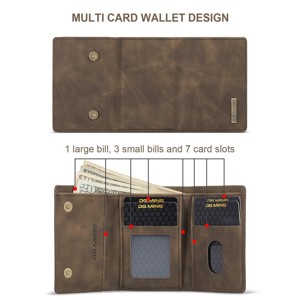 DG.MING M1 Series PU Leather Case with Detachable Wallet - For Google Pixel 10 / 10 Pro