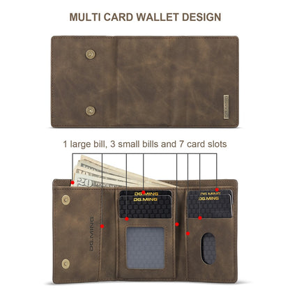 DG.MING M1 Series PU Leather Case with Detachable Wallet - For Google Pixel 10 / 10 Pro