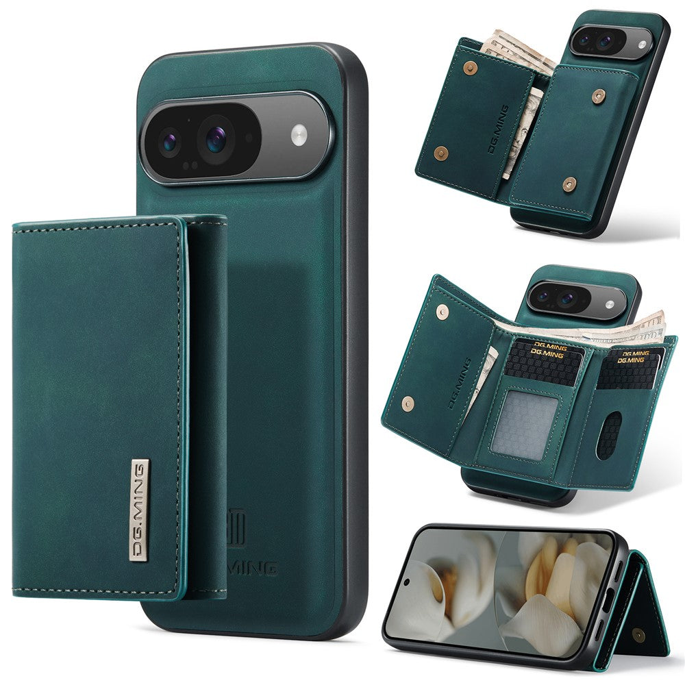 DG.MING M1 Series PU Leather Case with Detachable Wallet - For Google Pixel 10 / 10 Pro