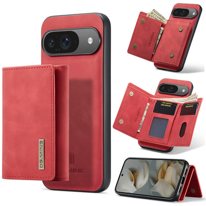 DG.MING M1 Series PU Leather Case with Detachable Wallet - For Google Pixel 10 / 10 Pro