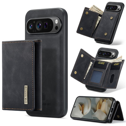DG.MING M1 Series PU Leather Case with Detachable Wallet - For Google Pixel 10 Pro XL