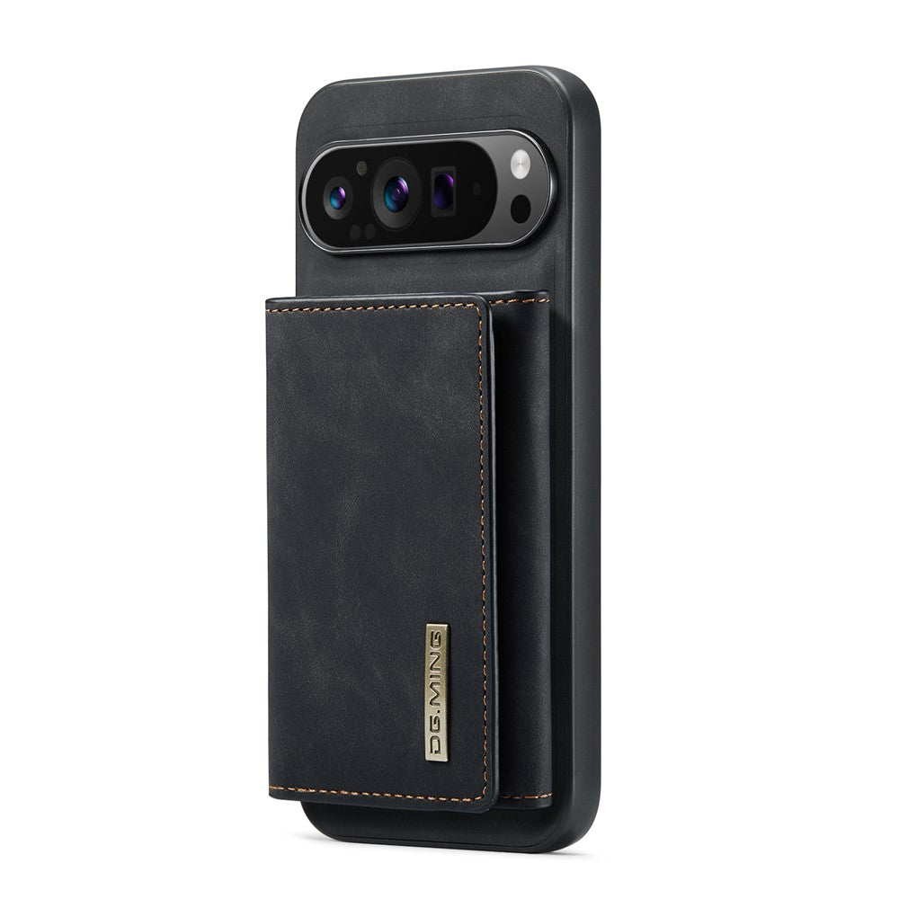 DG.MING M1 Series PU Leather Case with Detachable Wallet - For Google Pixel 10 Pro XL