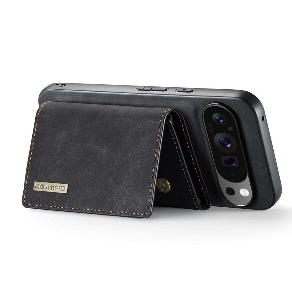 DG.MING M1 Series PU Leather Case with Detachable Wallet - For Google Pixel 10 Pro XL