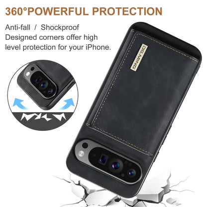 DG.MING M1 Series PU Leather Case with Detachable Wallet - For Google Pixel 10 Pro XL