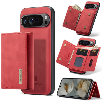 DG.MING M1 Series PU Leather Case with Detachable Wallet - For Google Pixel 10 Pro XL