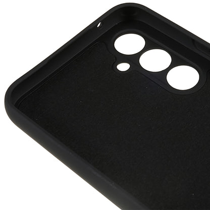 TPU Back Soft Case Fiber Lining Phone Cover - For Samsung Galaxy S25 FE