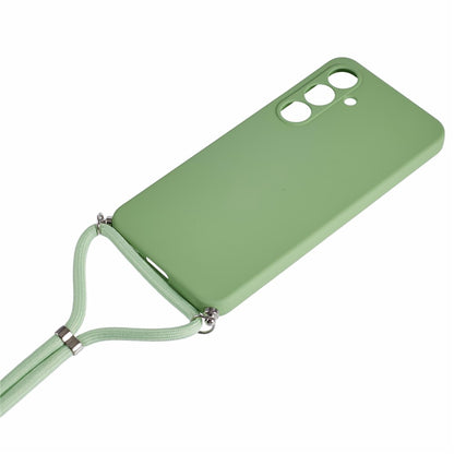 Flexible TPU Fiber Lining Crossbody Case - For Samsung Galaxy S25 FE