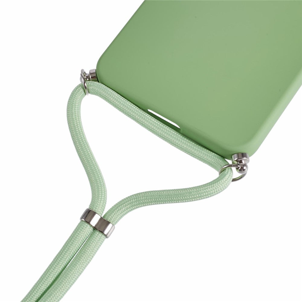 Flexible TPU Fiber Lining Crossbody Case - For Samsung Galaxy S25 FE