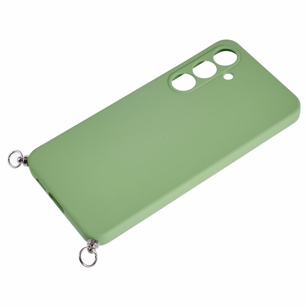 Flexible TPU Fiber Lining Crossbody Case - For Samsung Galaxy S25 FE