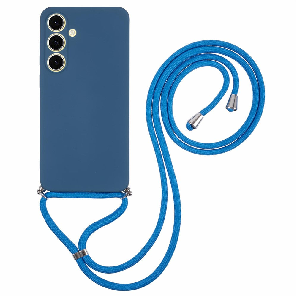 Flexible TPU Fiber Lining Crossbody Case - For Samsung Galaxy S25 FE