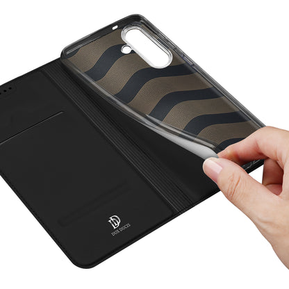 Dux Ducis Skin Pro Series PU Leather Wallet Case - For Samsung Galaxy S25 FE