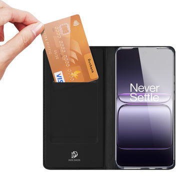 Dux Ducis Skin Pro Series PU Leather Wallet Case - For OnePlus Nord CE5 / Ace 5 Racing