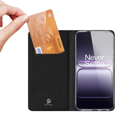 Dux Ducis Skin Pro Series PU Leather Wallet Case - For OnePlus Nord CE5 / Ace 5 Racing