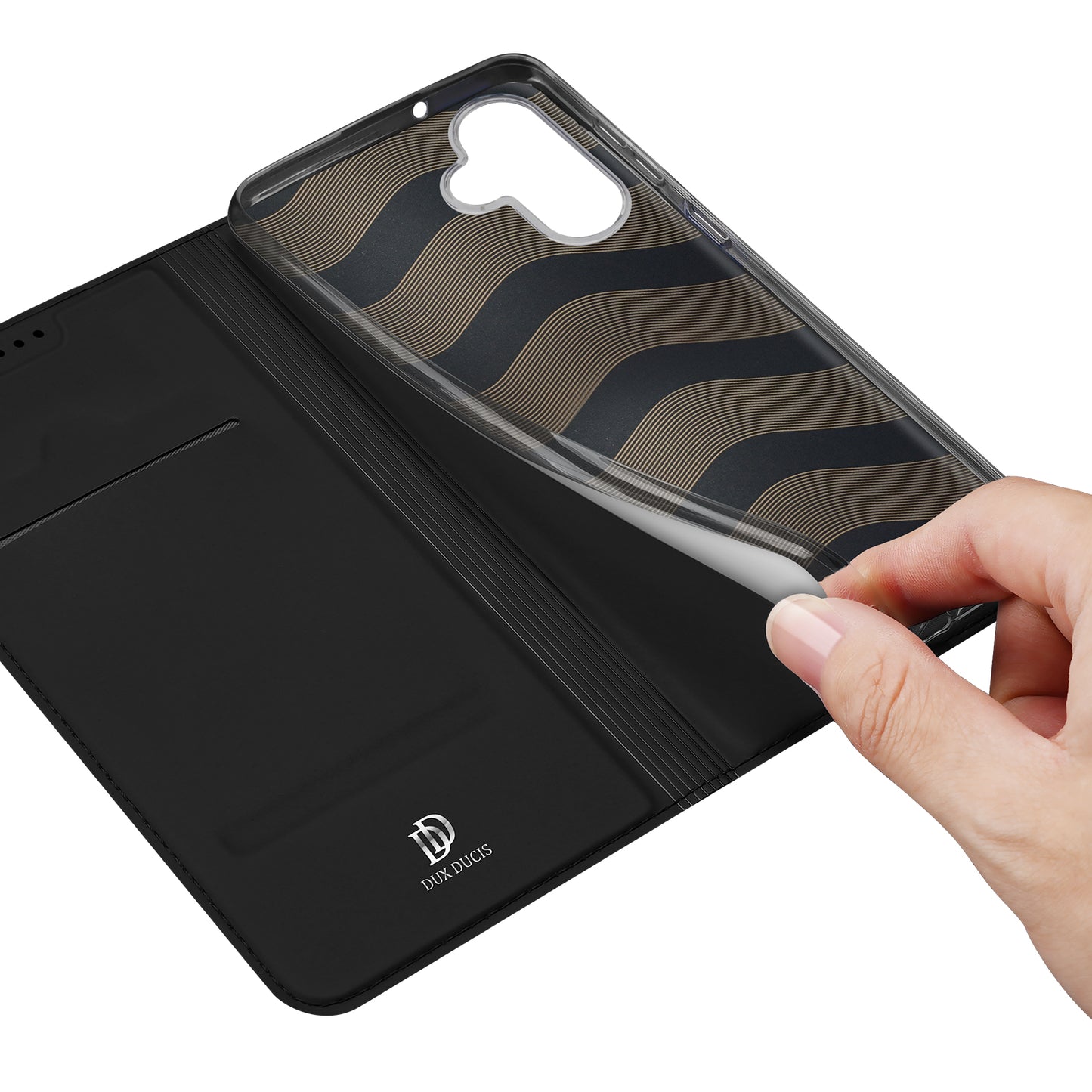 Dux Ducis Skin Pro Series PU Leather Wallet Case - For OnePlus Nord CE5 / Ace 5 Racing
