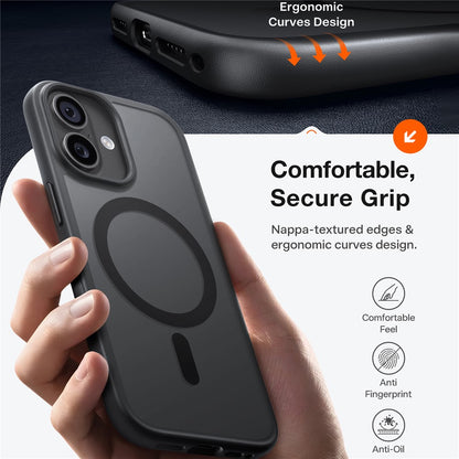 TORRAS Guardian-Mag Series Case Compatible with MagSafe PC+TPU Phone Cover - For iPhone 17