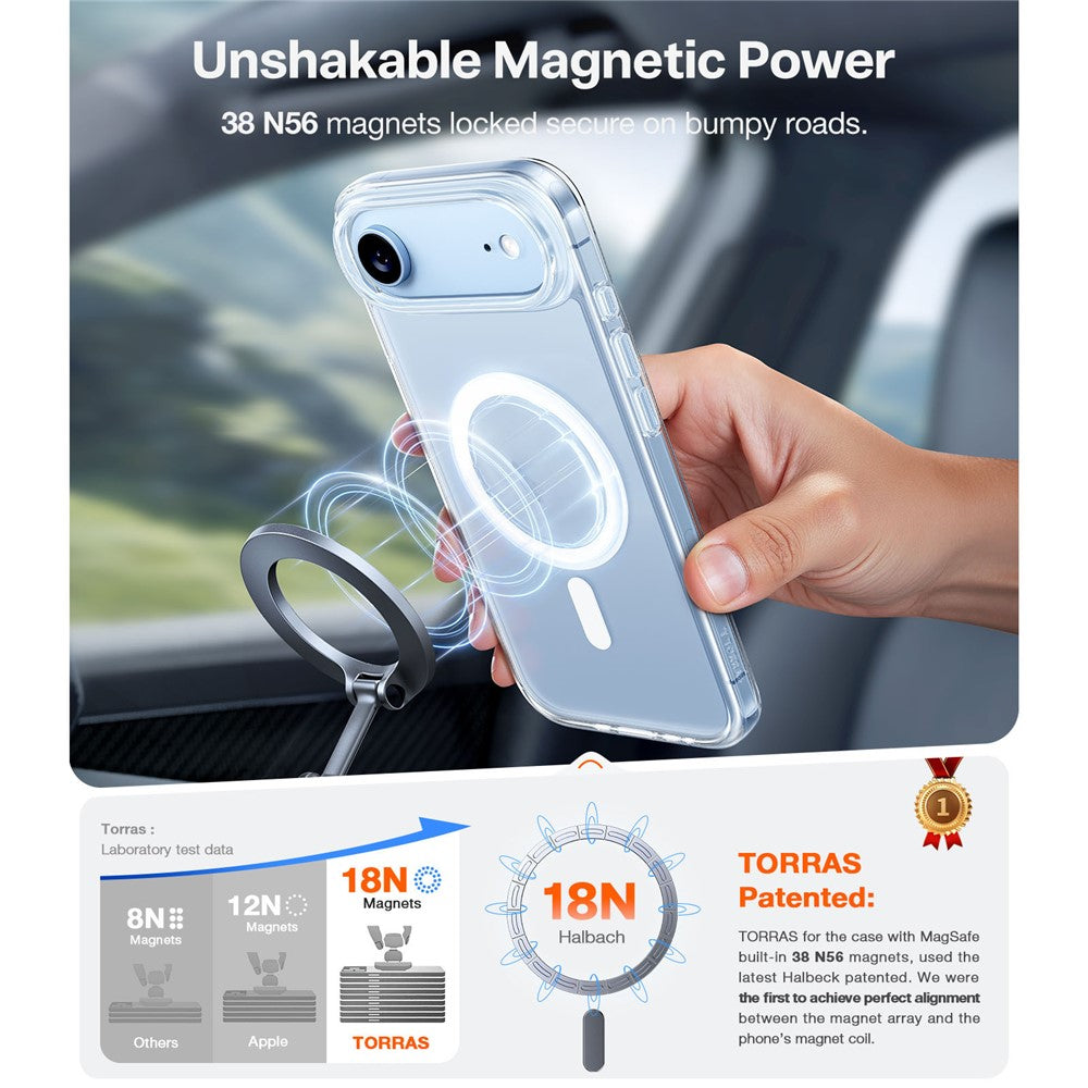 TORRAS Guardian-Mag Series Case Compatible with MagSafe PC+TPU Phone Cover - For iPhone Air