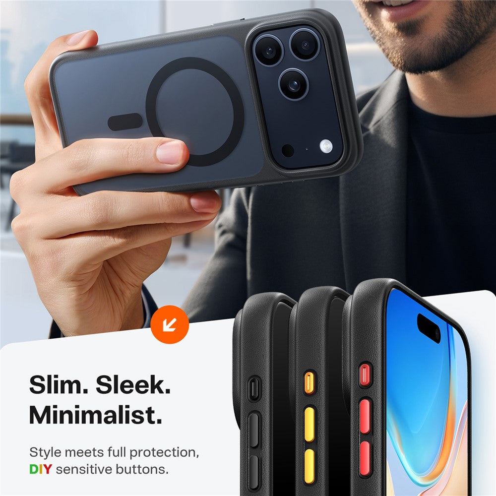 TORRAS Guardian-Mag Series Case Compatible with MagSafe PC+TPU Phone Cover - For iPhone 17 Pro Max